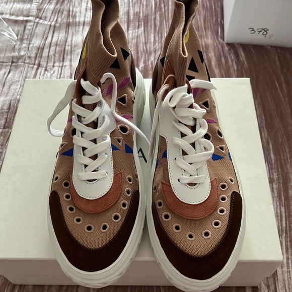 Casadei Sneakers color Sand size 41 - Picture 4 of 10